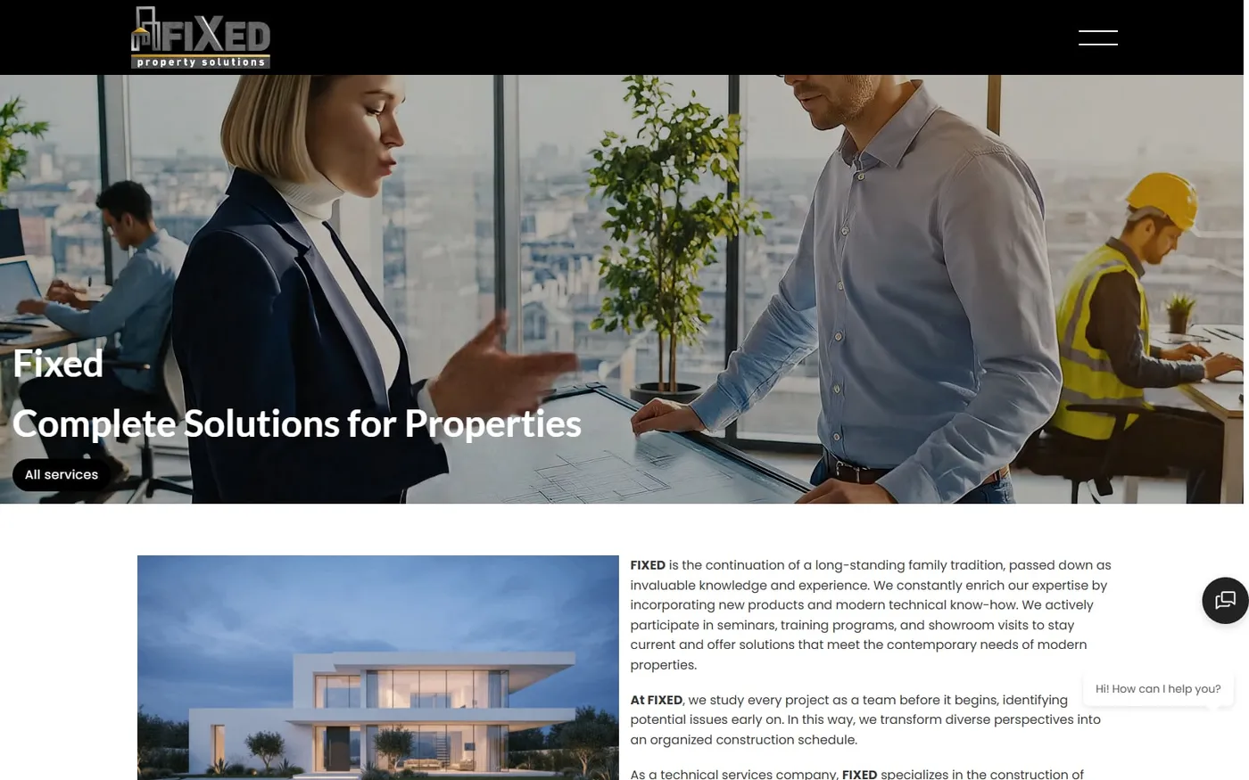 Fixed — Property Solutions website